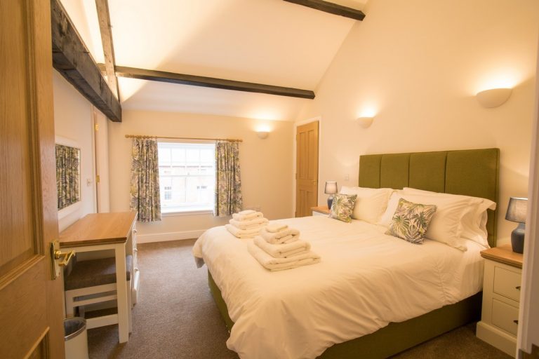 The restored working stables at Netherby Hall