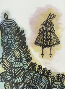 Metamorphosis Portrait by Artist Gillian Naylor