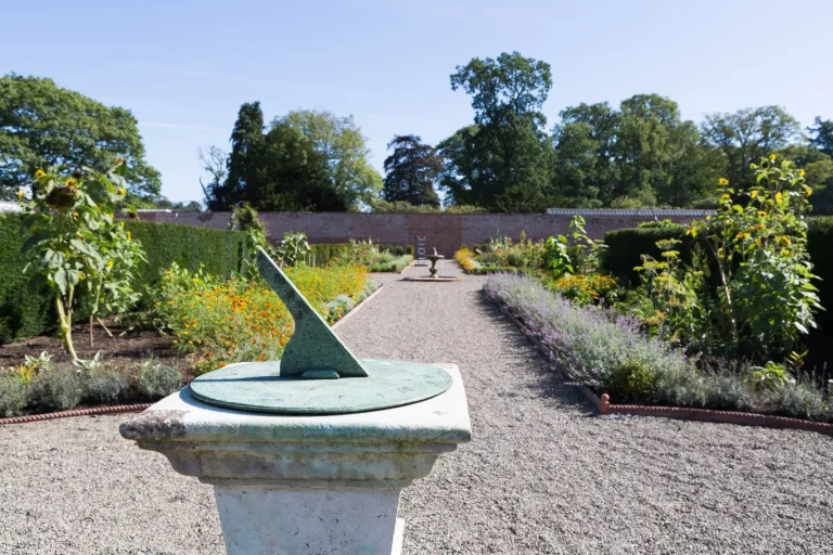 Netherby Hall's Walled Garden Sundial