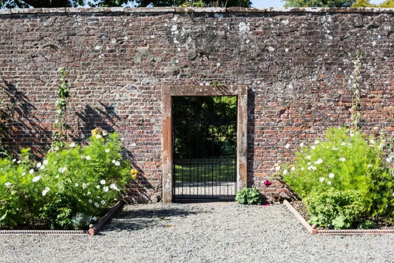 Netherby Hall's Walled Garden Wall