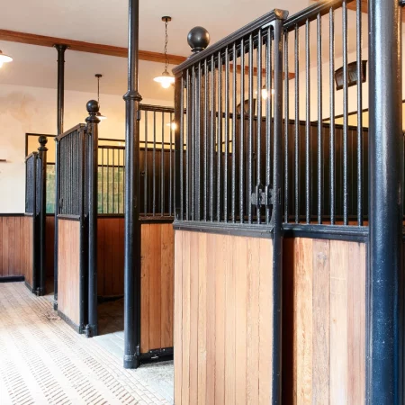 Beautifully restored working stables at Netherby Hall