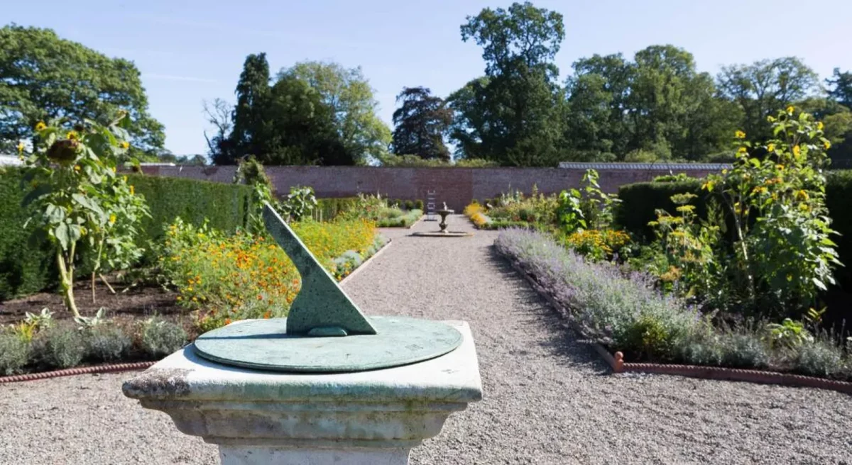 Sundial in Walled Garden