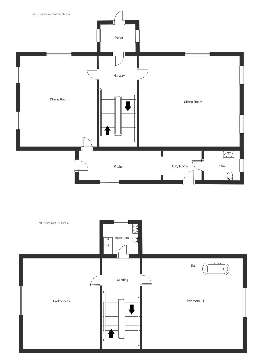 Floorplan Layout of the Middle Lodge