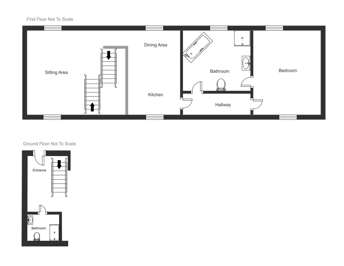 Floorplan Layout of the Salutation Apartment