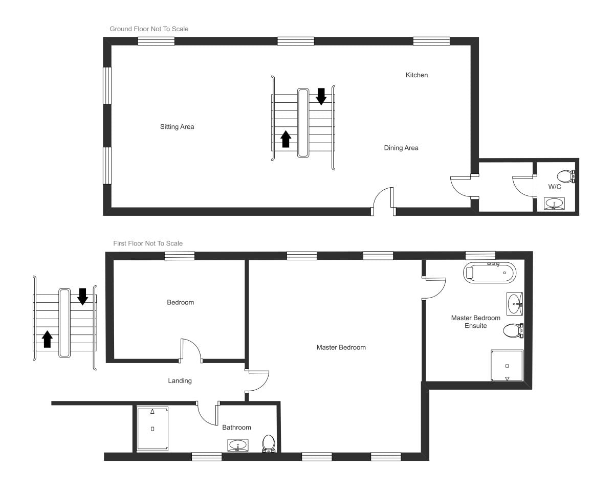 Floorplan Layout of the Sir Walter Scott Apartment