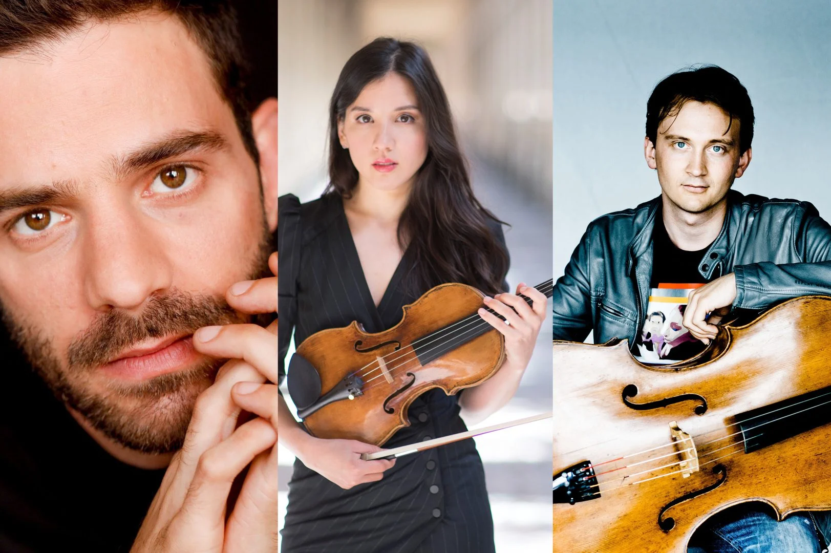 Adam Laloum, piano, Clémence de Forceville, violin & Benedict Kloeckner, cello