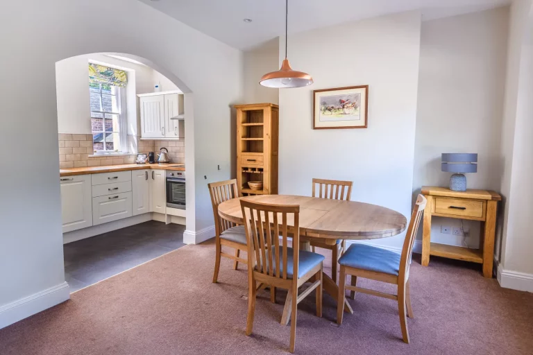 Dining Table 1 - Coach House 2 Bedroom Self Catering Holiday Home Carlisle