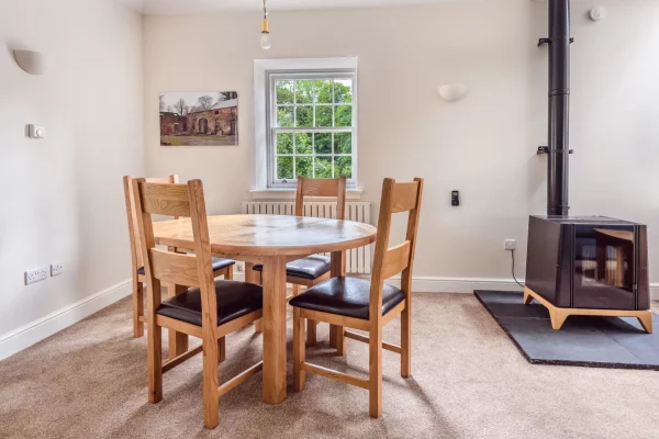 Dining Table 1 - Independent Wheelchair Accessible 2 Bedroom Self Catering Apartment