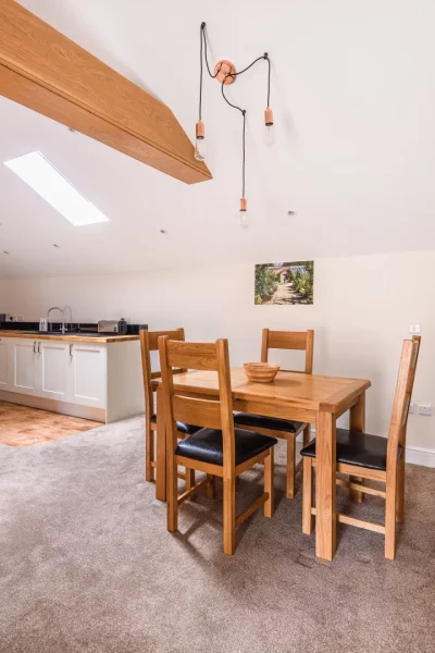 Dining Table 2 - Grooms Quarters 2 Bedroom Self Catering Apartment