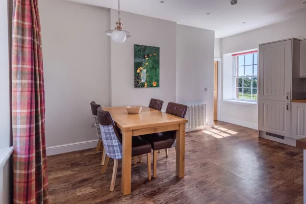Entrance and Dining Area in Salutation Apartment