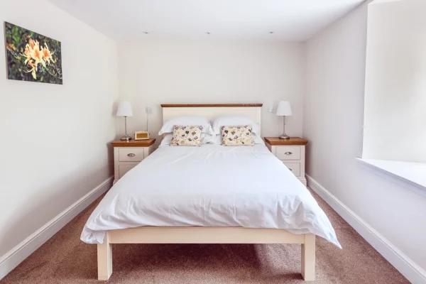 Downstairs Bedroom 1 - Gardener's Cottage 2 Bedroom Self Catering Holiday Home