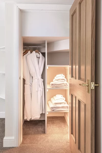 Downstairs Wardrobe - Gardener's Cottage 2 Bedroom Self Catering Holiday Home