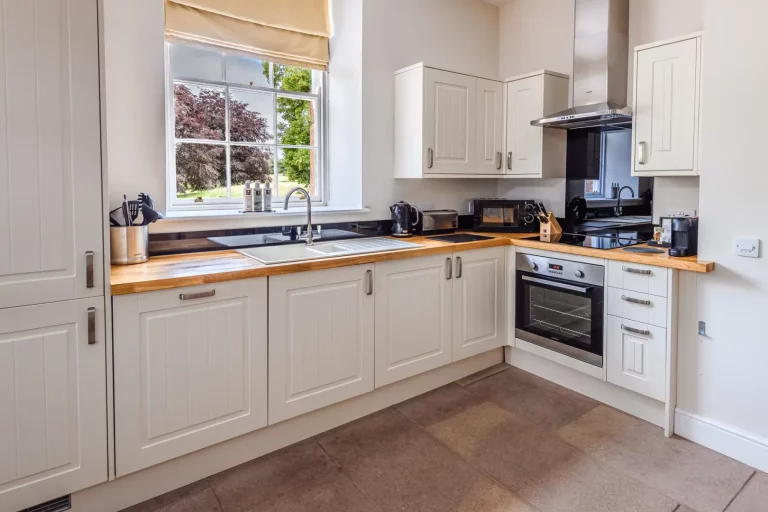 Kitchen Self Catering Area in Sir Walter Scott Apartment