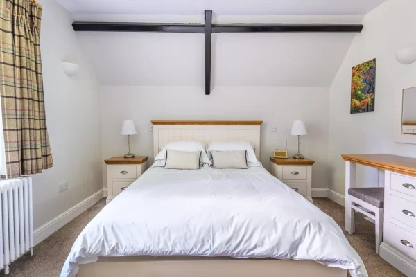 Main Bed 2 - Middle Lodge 2 Bedroom Self Catering Holiday Home