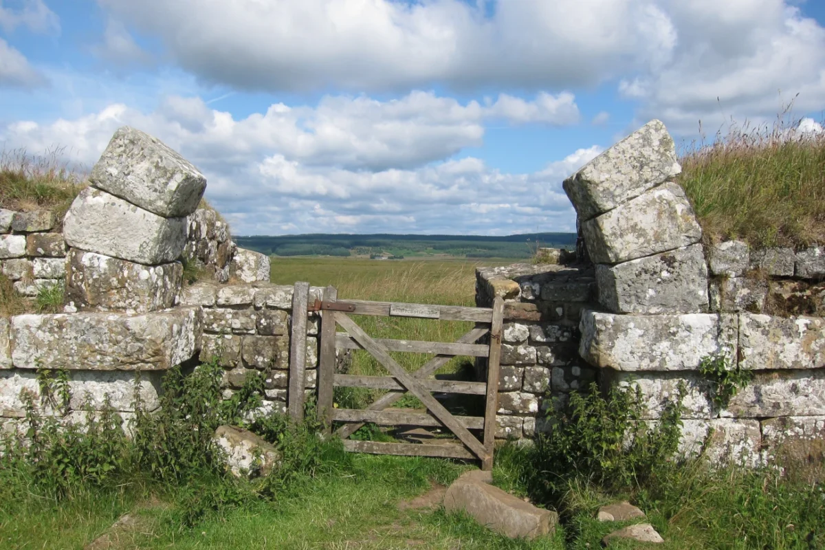 Explore the countryside around Netherby Hall Hadrians Wall