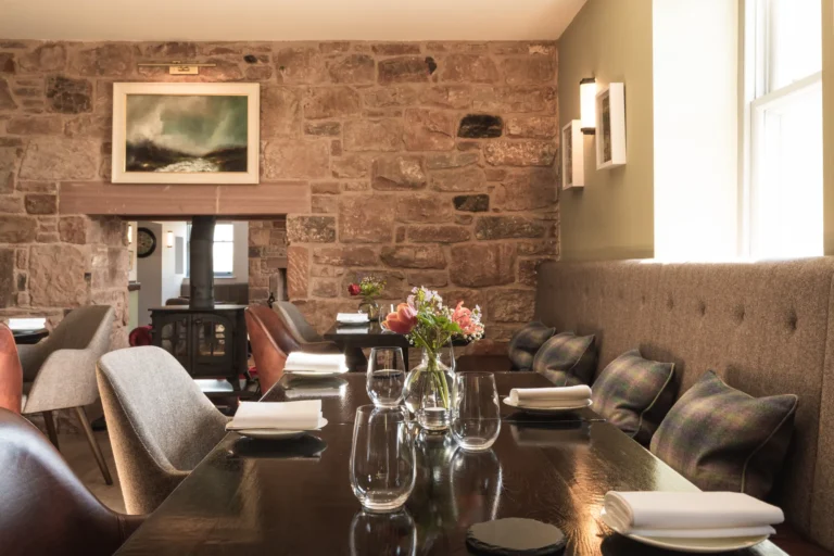 Dining at Pentonbridge In when staying at Netherby Hall Add-on Self Catering Apartments and Cottages
